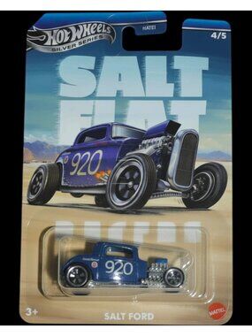 Hot Wheels 1932 Ford Silver Series 2025 1 to 64 Blue Salt Flat Finish